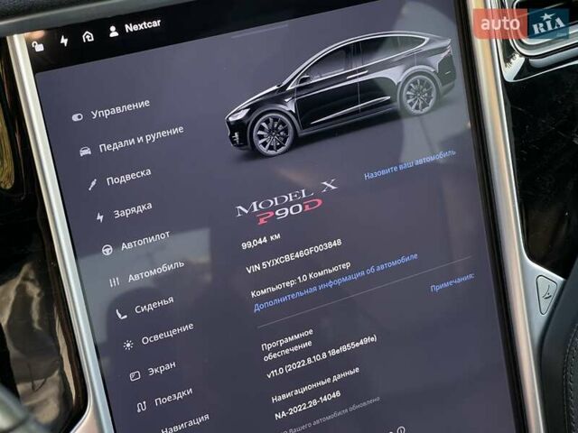 Чорний Тесла Модель Х, об'ємом двигуна 0 л та пробігом 99 тис. км за 35900 $, фото 19 на Automoto.ua