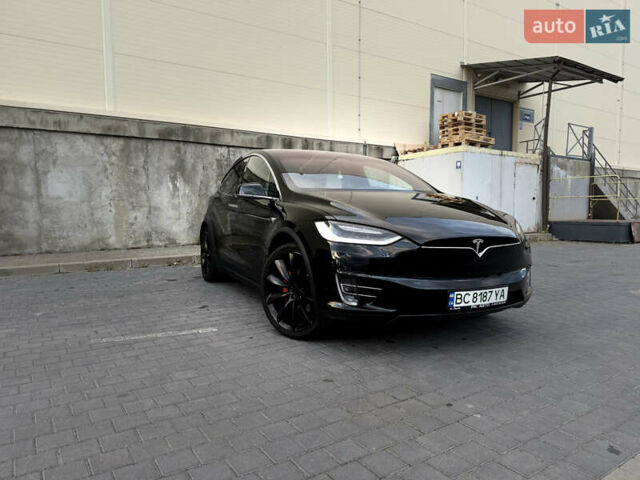 Чорний Тесла Модель Х, об'ємом двигуна 0 л та пробігом 112 тис. км за 37700 $, фото 1 на Automoto.ua