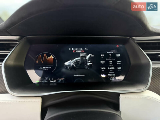 Черный Тесла Модель Х, объемом двигателя 0 л и пробегом 112 тыс. км за 37700 $, фото 39 на Automoto.ua