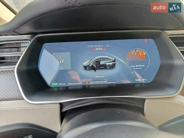 Чорний Тесла Модель Х, об'ємом двигуна 0 л та пробігом 113 тис. км за 28500 $, фото 8 на Automoto.ua