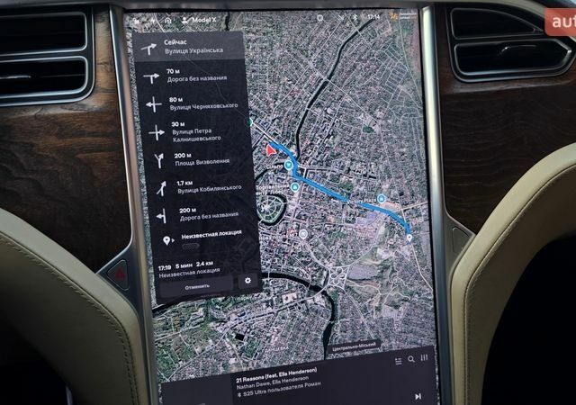 Черный Тесла Модель Х, объемом двигателя 0 л и пробегом 135 тыс. км за 36000 $, фото 16 на Automoto.ua