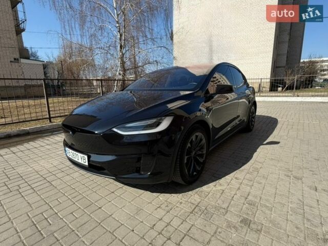 Черный Тесла Модель Х, объемом двигателя 0 л и пробегом 82 тыс. км за 27000 $, фото 1 на Automoto.ua