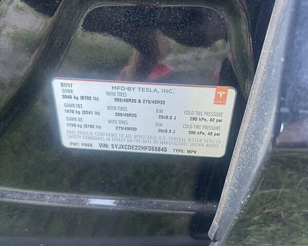 Чорний Тесла Модель Х, об'ємом двигуна 0 л та пробігом 175 тис. км за 22500 $, фото 9 на Automoto.ua