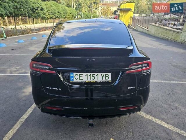Черный Тесла Модель Х, объемом двигателя 0 л и пробегом 41 тыс. км за 28800 $, фото 7 на Automoto.ua