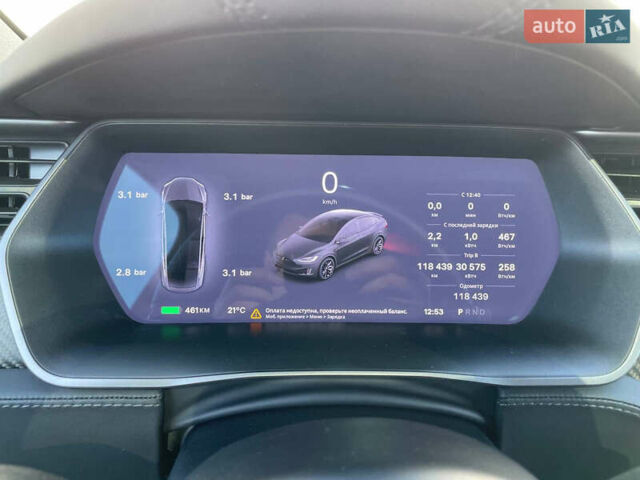 Черный Тесла Модель Х, объемом двигателя 0 л и пробегом 118 тыс. км за 33000 $, фото 22 на Automoto.ua