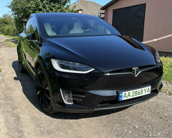 Чорний Тесла Модель Х, об'ємом двигуна 0 л та пробігом 150 тис. км за 48000 $, фото 1 на Automoto.ua