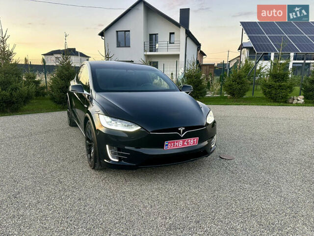 Черный Тесла Модель Х, объемом двигателя 0 л и пробегом 100 тыс. км за 21499 $, фото 17 на Automoto.ua
