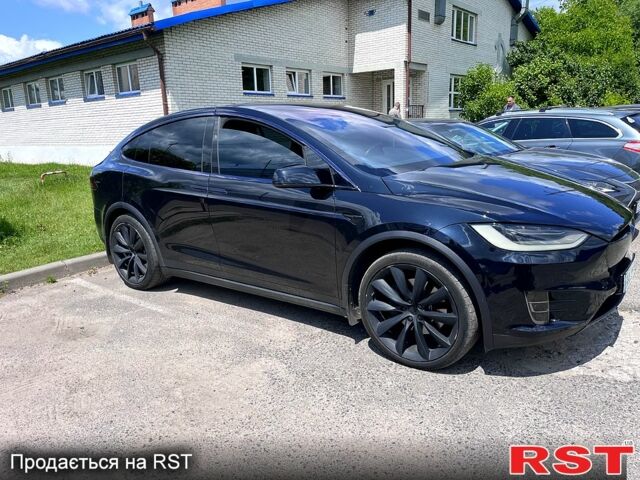 Черный Тесла Модель Х, объемом двигателя 0 л и пробегом 97 тыс. км за 38000 $, фото 1 на Automoto.ua