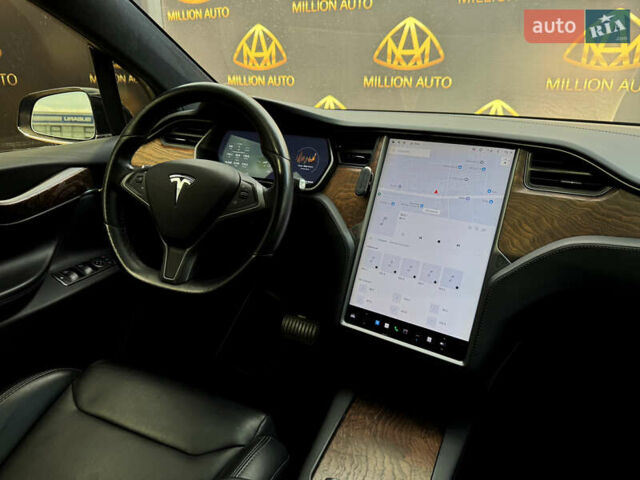 Черный Тесла Модель Х, объемом двигателя 0 л и пробегом 94 тыс. км за 26900 $, фото 16 на Automoto.ua