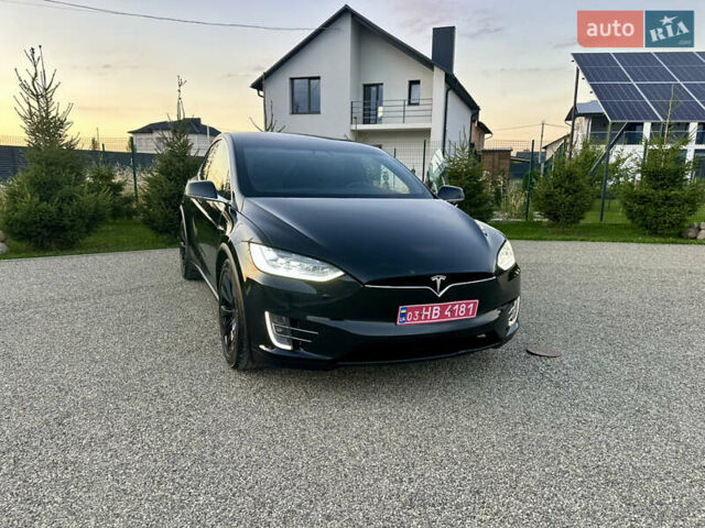 Черный Тесла Модель Х, объемом двигателя 0 л и пробегом 100 тыс. км за 21499 $, фото 18 на Automoto.ua