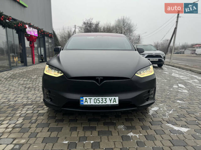 Черный Тесла Модель Х, объемом двигателя 0 л и пробегом 61 тыс. км за 39500 $, фото 1 на Automoto.ua