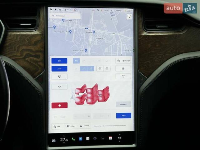 Черный Тесла Модель Х, объемом двигателя 0 л и пробегом 87 тыс. км за 28999 $, фото 22 на Automoto.ua