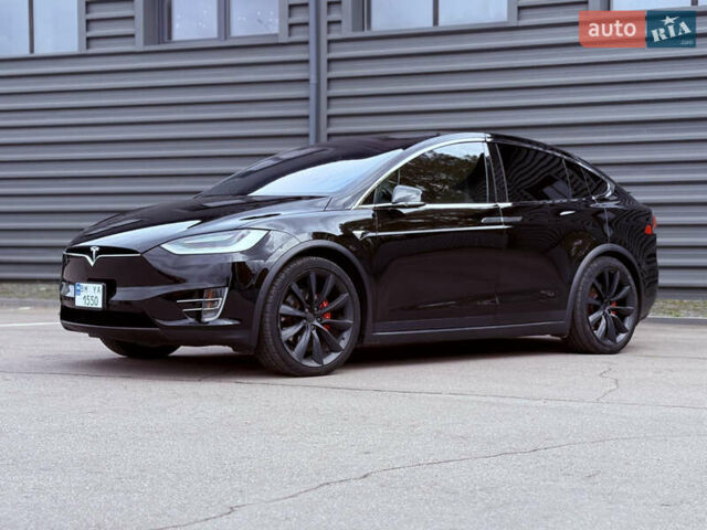Черный Тесла Модель Х, объемом двигателя 0 л и пробегом 78 тыс. км за 34990 $, фото 7 на Automoto.ua