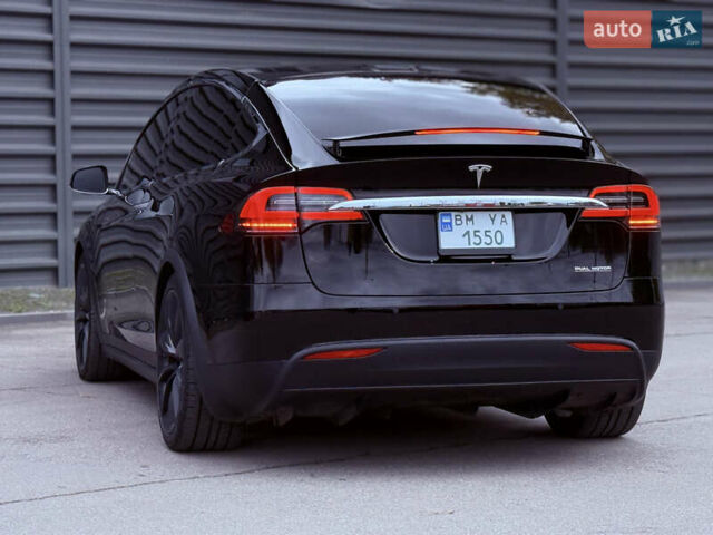Черный Тесла Модель Х, объемом двигателя 0 л и пробегом 78 тыс. км за 34990 $, фото 19 на Automoto.ua