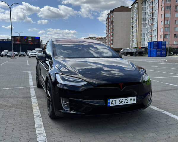 Черный Тесла Модель Х, объемом двигателя 0 л и пробегом 44 тыс. км за 41500 $, фото 3 на Automoto.ua