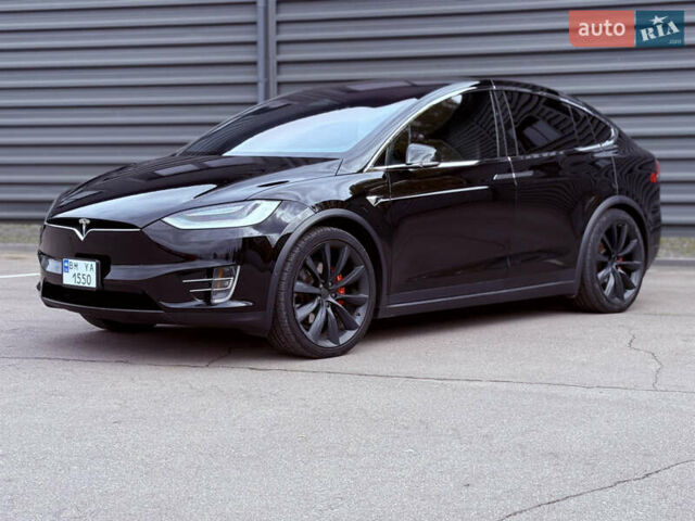 Черный Тесла Модель Х, объемом двигателя 0 л и пробегом 78 тыс. км за 34990 $, фото 3 на Automoto.ua
