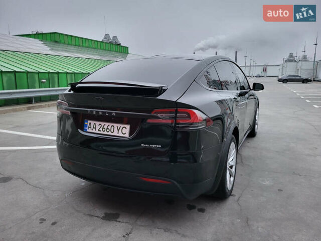 Черный Тесла Модель Х, объемом двигателя 0 л и пробегом 78 тыс. км за 34000 $, фото 5 на Automoto.ua