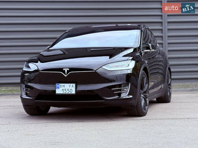 Черный Тесла Модель Х, объемом двигателя 0 л и пробегом 78 тыс. км за 34990 $, фото 6 на Automoto.ua