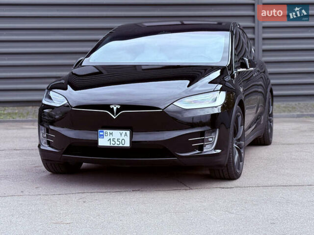 Черный Тесла Модель Х, объемом двигателя 0 л и пробегом 78 тыс. км за 34990 $, фото 4 на Automoto.ua