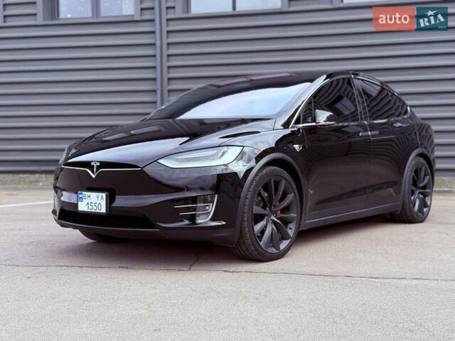 Черный Тесла Модель Х, объемом двигателя 0 л и пробегом 78 тыс. км за 34990 $, фото 1 на Automoto.ua