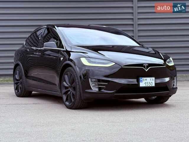 Черный Тесла Модель Х, объемом двигателя 0 л и пробегом 78 тыс. км за 34990 $, фото 9 на Automoto.ua