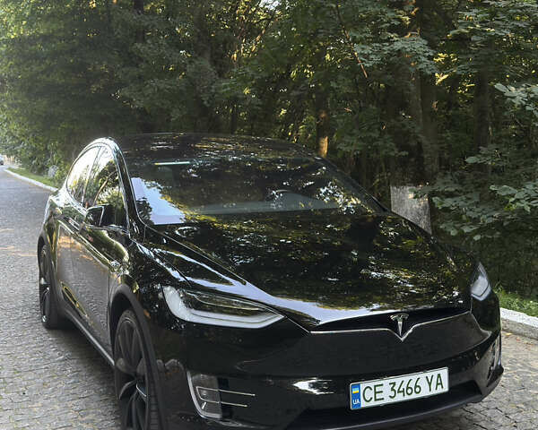 Черный Тесла Модель Х, объемом двигателя 0 л и пробегом 81 тыс. км за 36900 $, фото 3 на Automoto.ua