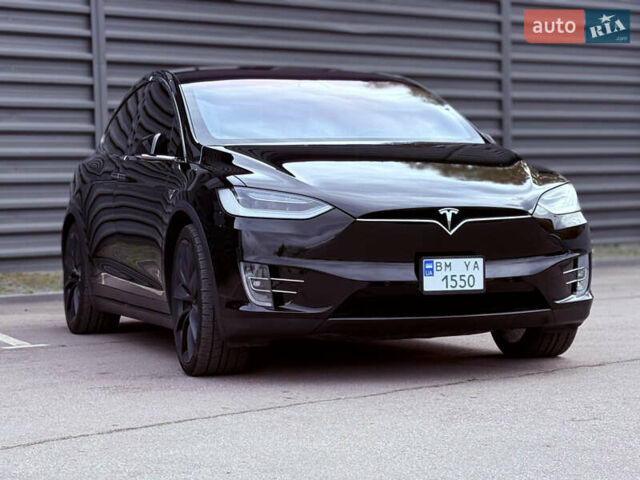 Черный Тесла Модель Х, объемом двигателя 0 л и пробегом 78 тыс. км за 34990 $, фото 8 на Automoto.ua