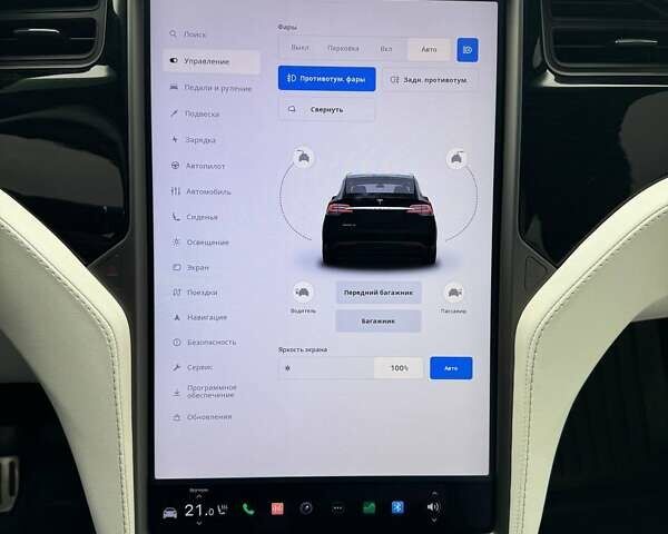 Чорний Тесла Модель Х, об'ємом двигуна 0 л та пробігом 41 тис. км за 54000 $, фото 25 на Automoto.ua