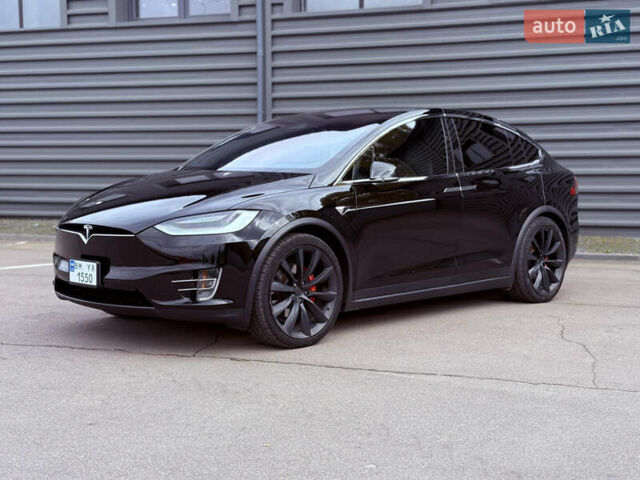 Черный Тесла Модель Х, объемом двигателя 0 л и пробегом 78 тыс. км за 34990 $, фото 2 на Automoto.ua