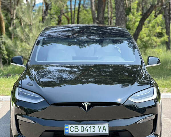 Черный Тесла Модель Х, объемом двигателя 0 л и пробегом 19 тыс. км за 47900 $, фото 7 на Automoto.ua