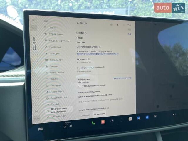 Черный Тесла Модель Х, объемом двигателя 0 л и пробегом 7 тыс. км за 77700 $, фото 30 на Automoto.ua