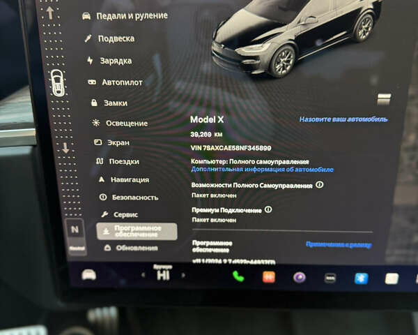Черный Тесла Модель Х, объемом двигателя 0 л и пробегом 39 тыс. км за 49900 $, фото 26 на Automoto.ua