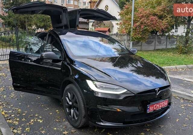 Чорний Тесла Модель Х, об'ємом двигуна 0 л та пробігом 74 тис. км за 42500 $, фото 1 на Automoto.ua