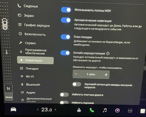 Черный Тесла Модель Х, объемом двигателя 0 л и пробегом 48 тыс. км за 46000 $, фото 24 на Automoto.ua