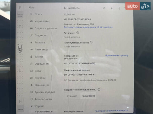 Чорний Тесла Модель Х, об'ємом двигуна 0 л та пробігом 23 тис. км за 75000 $, фото 26 на Automoto.ua