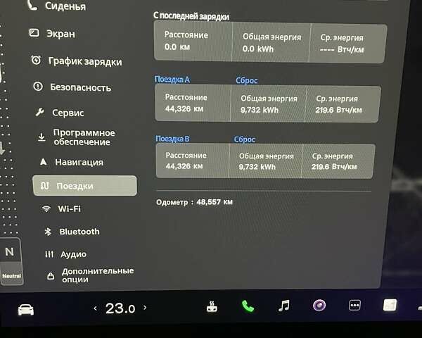 Черный Тесла Модель Х, объемом двигателя 0 л и пробегом 48 тыс. км за 46000 $, фото 30 на Automoto.ua