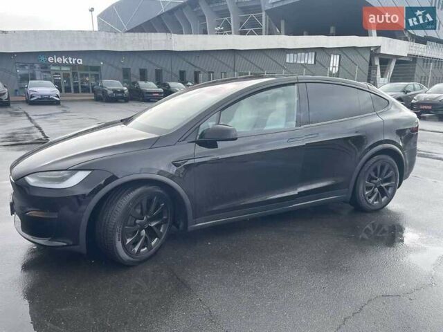 Черный Тесла Модель Х, объемом двигателя 0 л и пробегом 48 тыс. км за 46000 $, фото 3 на Automoto.ua