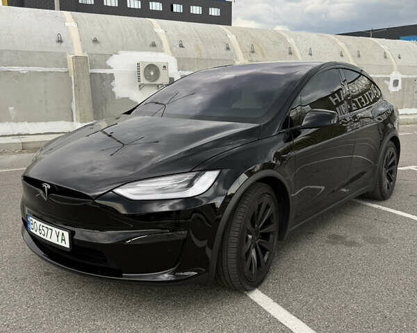 Чорний Тесла Модель Х, об'ємом двигуна 0 л та пробігом 39 тис. км за 52750 $, фото 1 на Automoto.ua