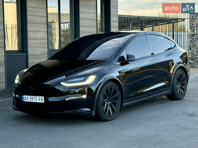 Тесла Модель Х 2022 у Києві на Automoto.ua Чорний Тесла Модель Х, об'ємом двигуна 0 л та пробігом 23 тис. км за 58500 $, фото 15 на Automoto.ua