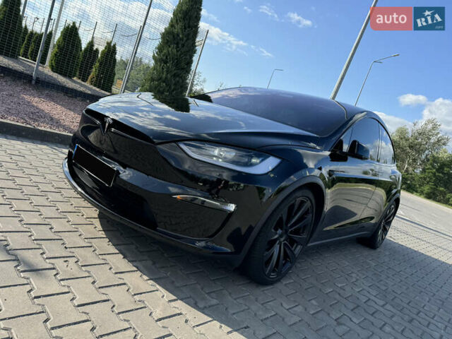 Черный Тесла Модель Х, объемом двигателя 0 л и пробегом 29 тыс. км за 51000 $, фото 1 на Automoto.ua