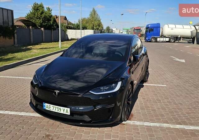 Черный Тесла Модель Х, объемом двигателя 0 л и пробегом 32 тыс. км за 55500 $, фото 3 на Automoto.ua