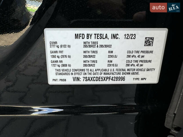 Черный Тесла Модель Х, объемом двигателя 0 л и пробегом 29 тыс. км за 51000 $, фото 34 на Automoto.ua