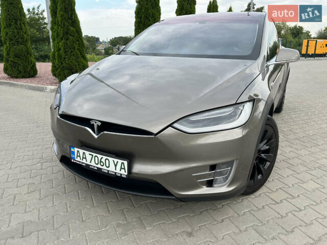 Коричневий Тесла Модель Х, об'ємом двигуна 0 л та пробігом 118 тис. км за 23300 $, фото 5 на Automoto.ua