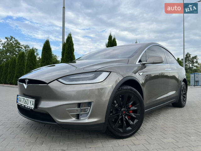 Коричневий Тесла Модель Х, об'ємом двигуна 0 л та пробігом 118 тис. км за 23300 $, фото 4 на Automoto.ua
