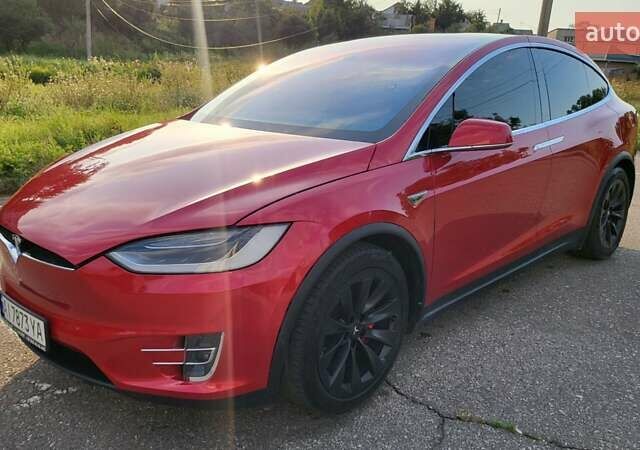 Червоний Тесла Модель Х, об'ємом двигуна 0 л та пробігом 85 тис. км за 25700 $, фото 9 на Automoto.ua