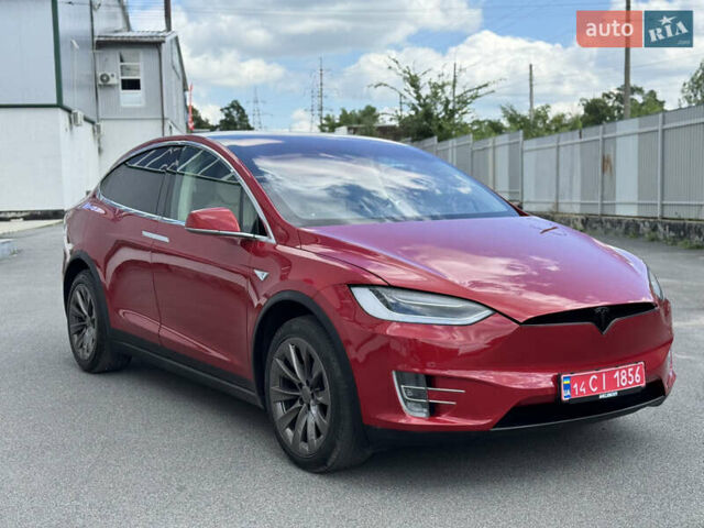 Красный Тесла Модель Х, объемом двигателя 0 л и пробегом 98 тыс. км за 19000 $, фото 2 на Automoto.ua