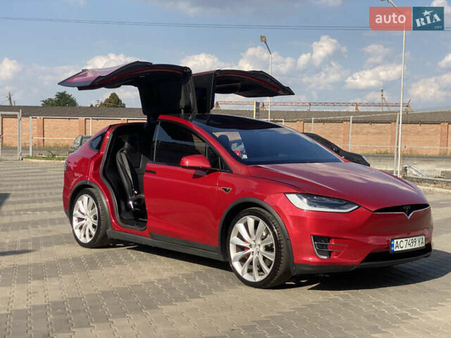 Красный Тесла Модель Х, объемом двигателя 0 л и пробегом 112 тыс. км за 22300 $, фото 17 на Automoto.ua