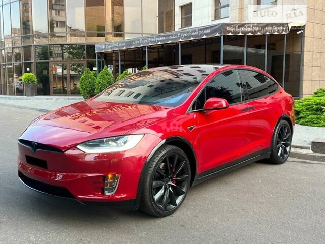 Червоний Тесла Модель Х, об'ємом двигуна 0 л та пробігом 72 тис. км за 47777 $, фото 49 на Automoto.ua