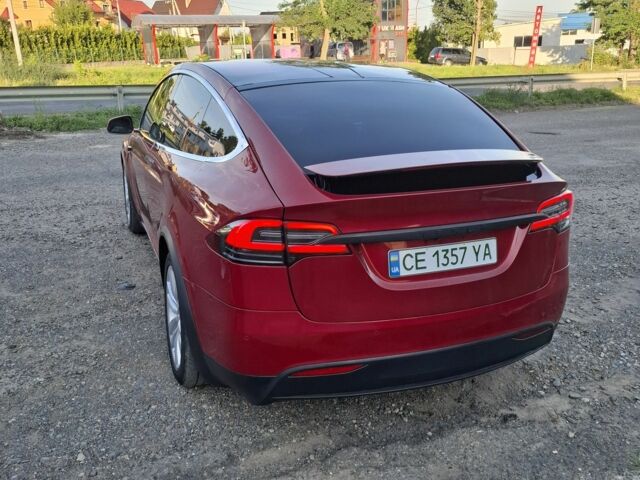 Красный Тесла Модель Х, объемом двигателя 0 л и пробегом 120 тыс. км за 22500 $, фото 4 на Automoto.ua
