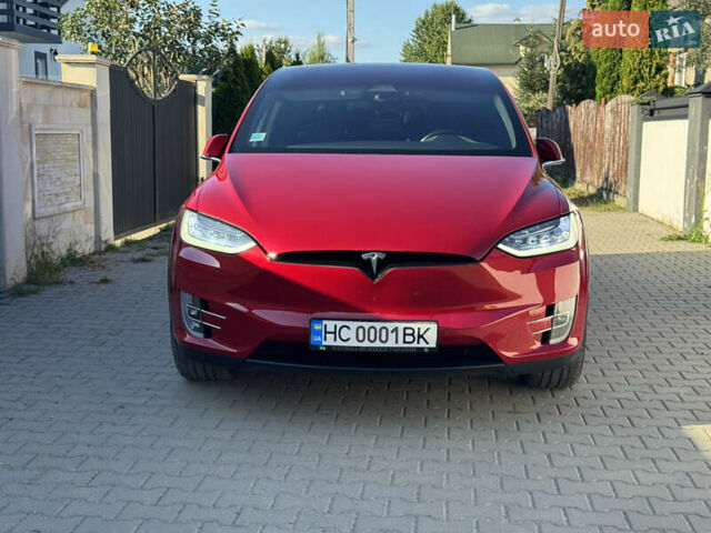 Червоний Тесла Модель Х, об'ємом двигуна 0 л та пробігом 136 тис. км за 26500 $, фото 1 на Automoto.ua
